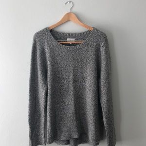 Grey oversized sweater